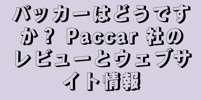 パッカーはどうですか？ Paccar 社のレビューとウェブサイト情報