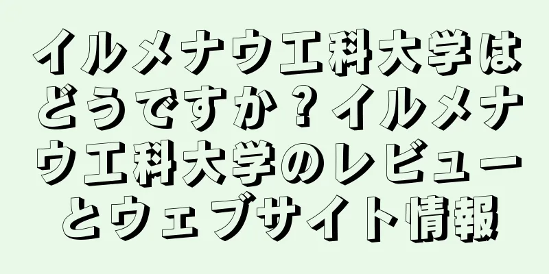 イルメナウ工科大学はどうですか？イルメナウ工科大学のレビューとウェブサイト情報