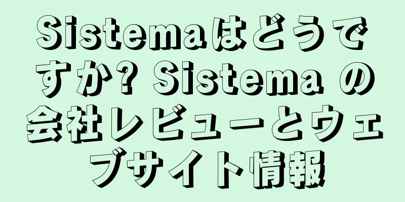 Sistemaはどうですか? Sistema の会社レビューとウェブサイト情報