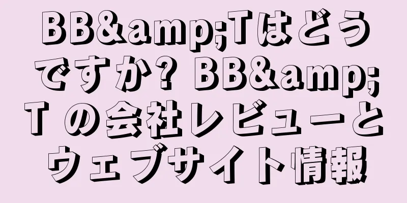 BB&Tはどうですか? BB&T の会社レビューとウェブサイト情報