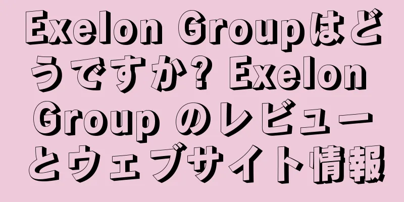 Exelon Groupはどうですか? Exelon Group のレビューとウェブサイト情報