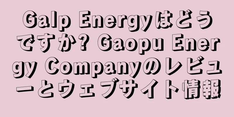 Galp Energyはどうですか? Gaopu Energy Companyのレビューとウェブサイト情報