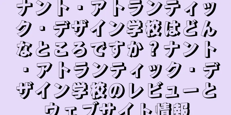 ナント・アトランティック・デザイン学校はどんなところですか？ナント・アトランティック・デザイン学校のレビューとウェブサイト情報