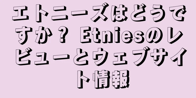 エトニーズはどうですか？ Etniesのレビューとウェブサイト情報