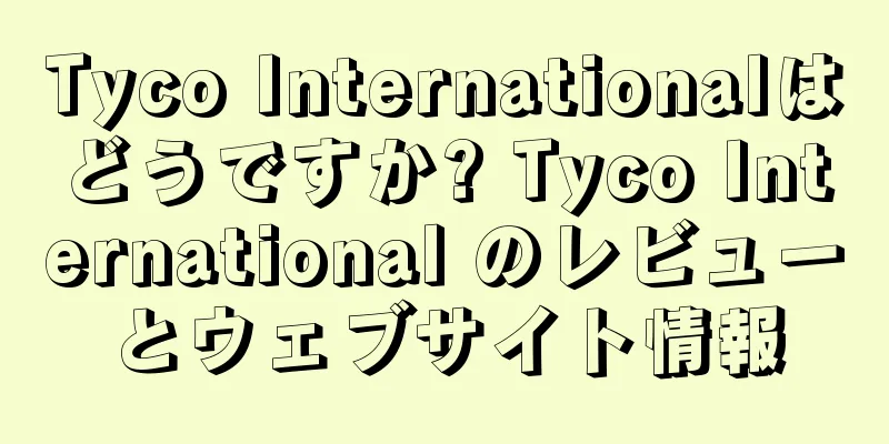Tyco Internationalはどうですか? Tyco International のレビューとウェブサイト情報