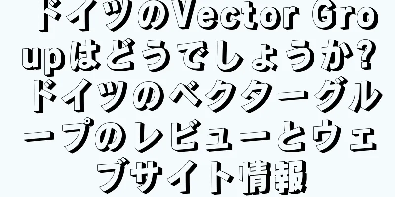 ドイツのVector Groupはどうでしょうか?ドイツのベクターグループのレビューとウェブサイト情報