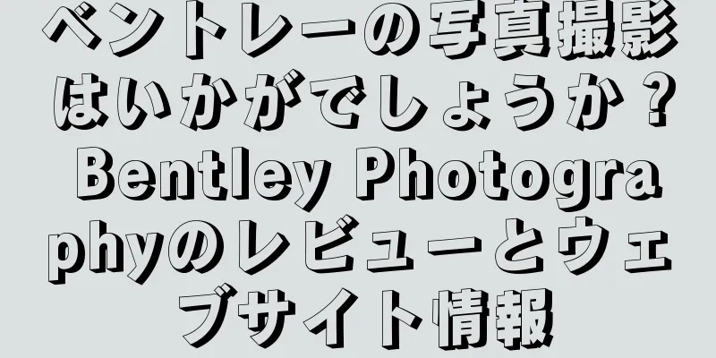 ベントレーの写真撮影はいかがでしょうか？ Bentley Photographyのレビューとウェブサイト情報