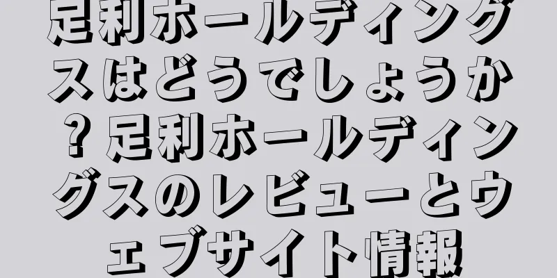 足利ホールディングスはどうでしょうか？足利ホールディングスのレビューとウェブサイト情報