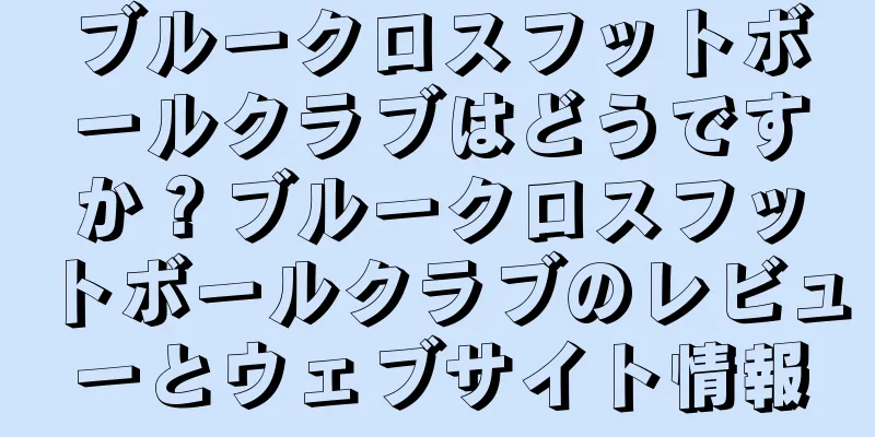 ブルークロスフットボールクラブはどうですか？ブルークロスフットボールクラブのレビューとウェブサイト情報