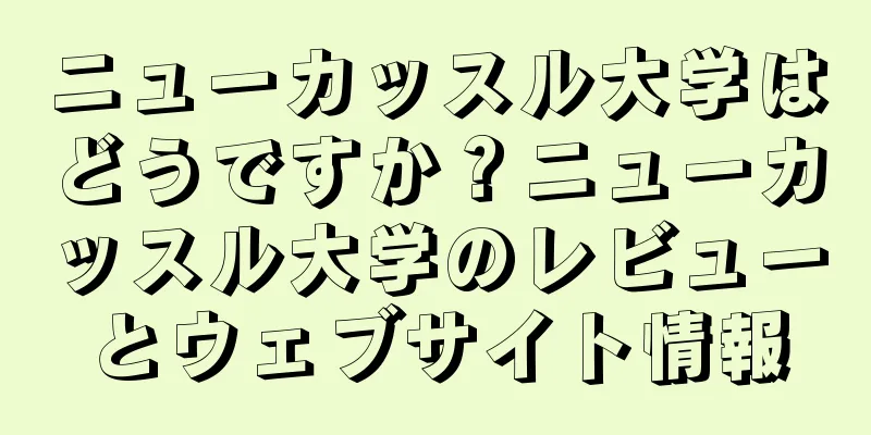 ニューカッスル大学はどうですか？ニューカッスル大学のレビューとウェブサイト情報