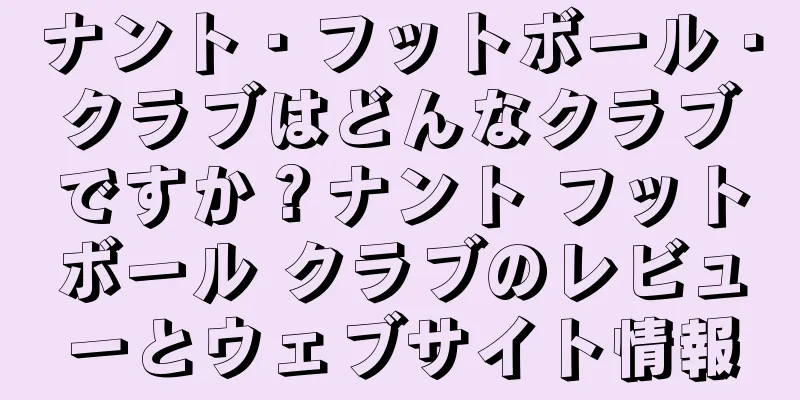 ナント・フットボール・クラブはどんなクラブですか？ナント フットボール クラブのレビューとウェブサイト情報