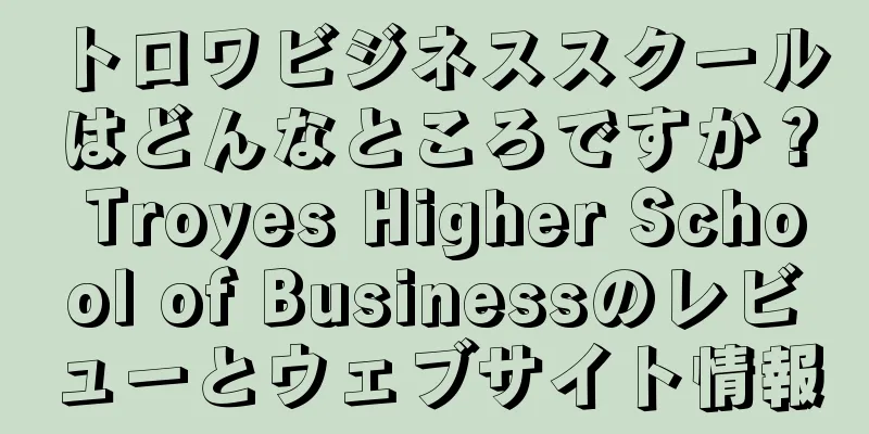 トロワビジネススクールはどんなところですか？ Troyes Higher School of Businessのレビューとウェブサイト情報
