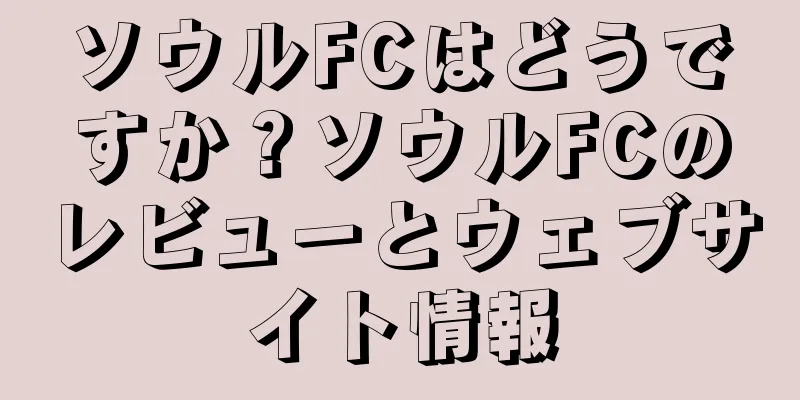 ソウルFCはどうですか？ソウルFCのレビューとウェブサイト情報