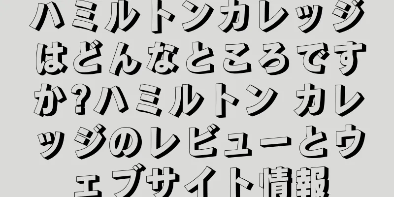 ハミルトンカレッジはどんなところですか?ハミルトン カレッジのレビューとウェブサイト情報