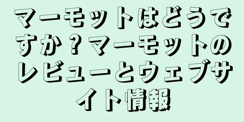 マーモットはどうですか？マーモットのレビューとウェブサイト情報