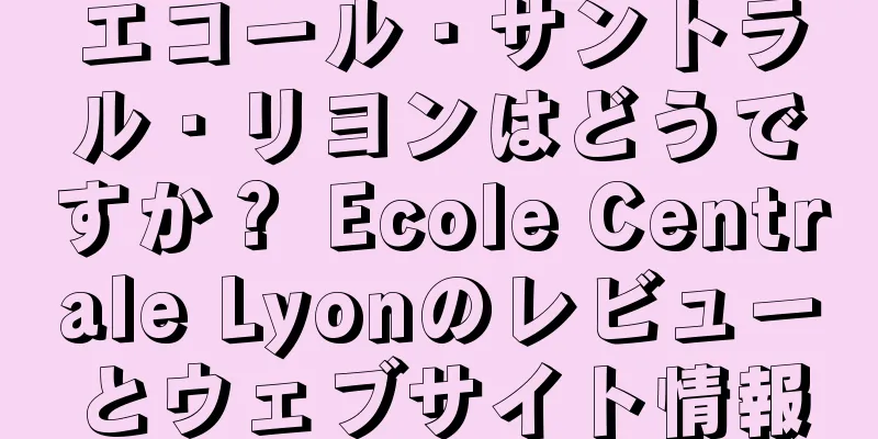 エコール・サントラル・リヨンはどうですか？ Ecole Centrale Lyonのレビューとウェブサイト情報