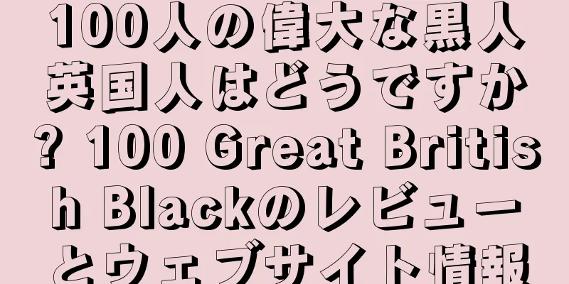 100人の偉大な黒人英国人はどうですか? 100 Great British Blackのレビューとウェブサイト情報
