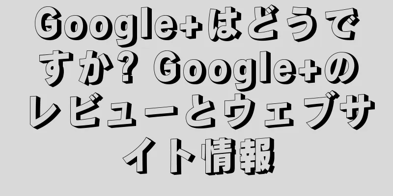 Google+はどうですか? Google+のレビューとウェブサイト情報