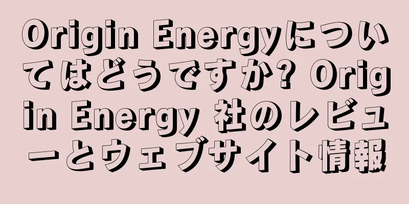 Origin Energyについてはどうですか? Origin Energy 社のレビューとウェブサイト情報
