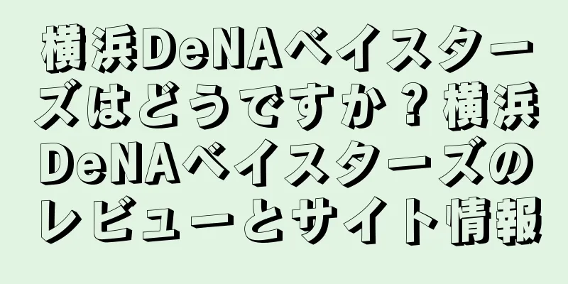 横浜DeNAベイスターズはどうですか？横浜DeNAベイスターズのレビューとサイト情報