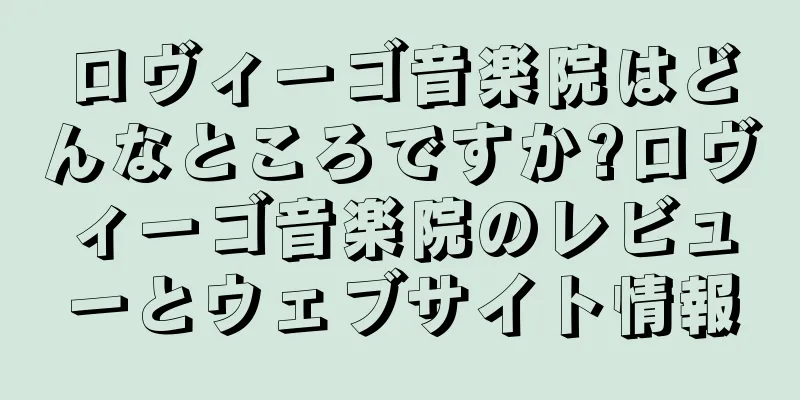 ロヴィーゴ音楽院はどんなところですか?ロヴィーゴ音楽院のレビューとウェブサイト情報