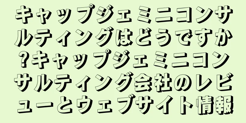 キャップジェミニコンサルティングはどうですか?キャップジェミニコンサルティング会社のレビューとウェブサイト情報