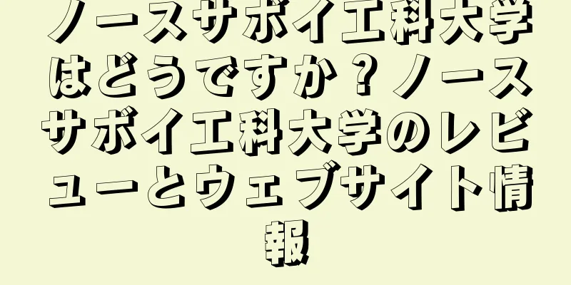 ノースサボイ工科大学はどうですか？ノースサボイ工科大学のレビューとウェブサイト情報