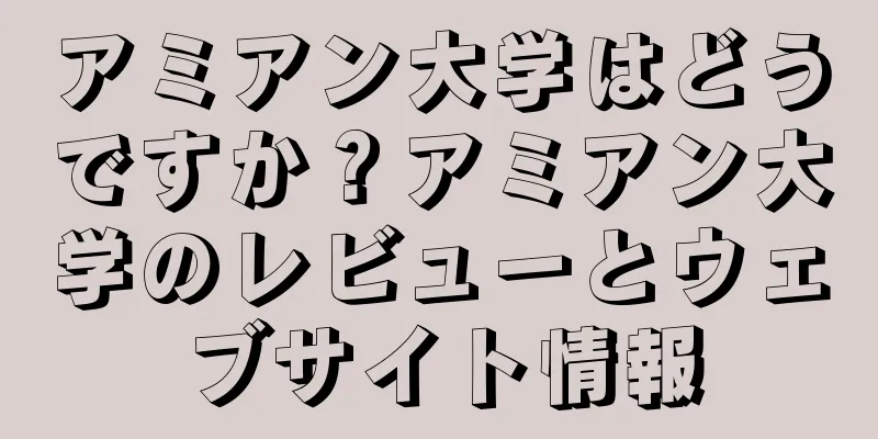 アミアン大学はどうですか？アミアン大学のレビューとウェブサイト情報