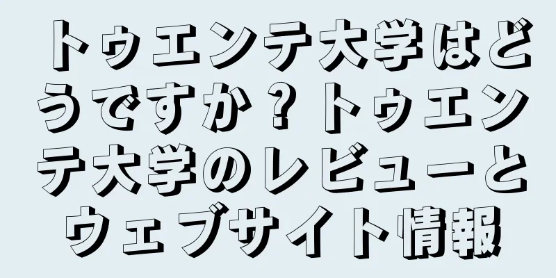 トゥエンテ大学はどうですか？トゥエンテ大学のレビューとウェブサイト情報