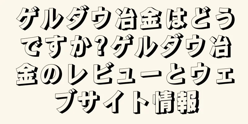 ゲルダウ冶金はどうですか?ゲルダウ冶金のレビューとウェブサイト情報
