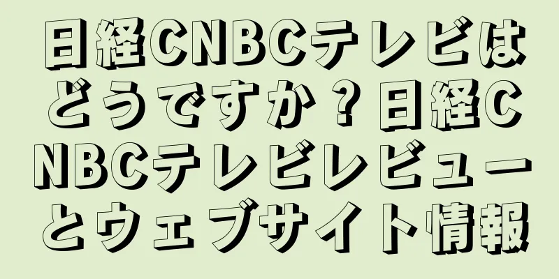 日経CNBCテレビはどうですか？日経CNBCテレビレビューとウェブサイト情報