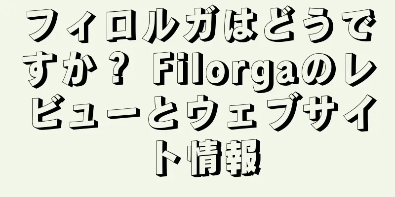 フィロルガはどうですか？ Filorgaのレビューとウェブサイト情報