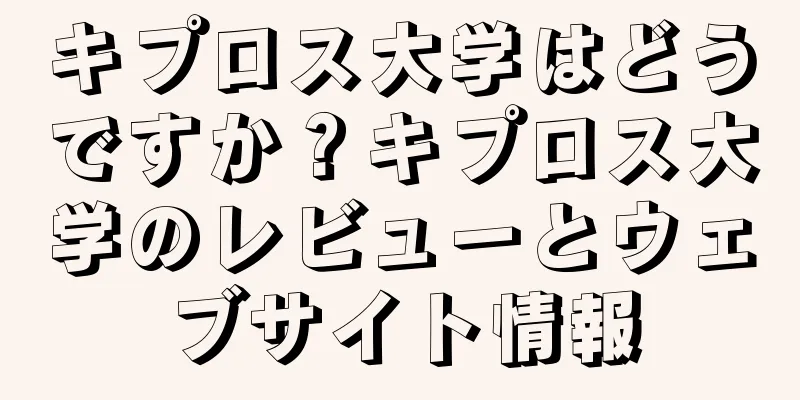 キプロス大学はどうですか？キプロス大学のレビューとウェブサイト情報