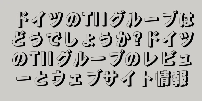 ドイツのTIIグループはどうでしょうか?ドイツのTIIグループのレビューとウェブサイト情報
