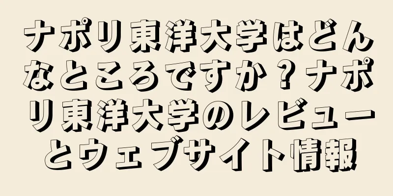 ナポリ東洋大学はどんなところですか？ナポリ東洋大学のレビューとウェブサイト情報
