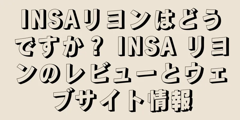INSAリヨンはどうですか？ INSA リヨンのレビューとウェブサイト情報
