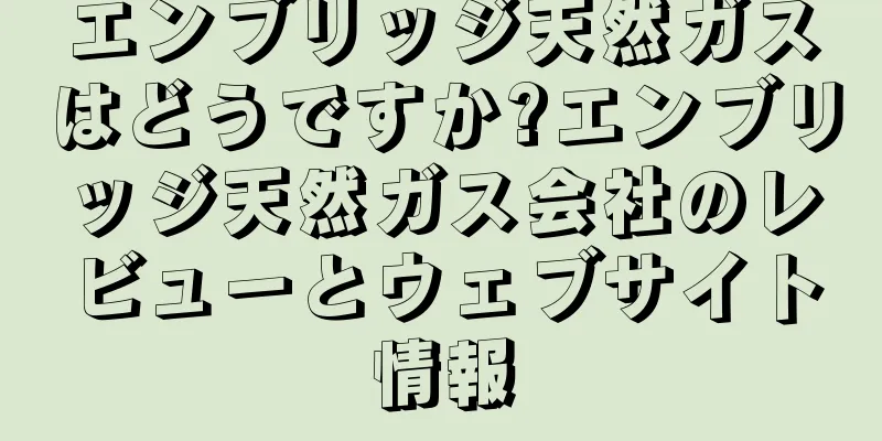 エンブリッジ天然ガスはどうですか?エンブリッジ天然ガス会社のレビューとウェブサイト情報