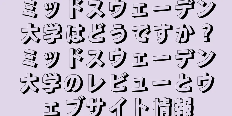 ミッドスウェーデン大学はどうですか？ミッドスウェーデン大学のレビューとウェブサイト情報