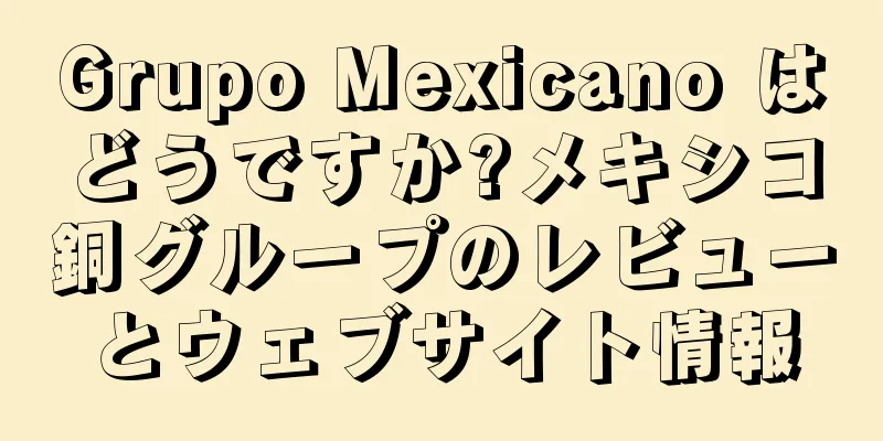 Grupo Mexicano はどうですか?メキシコ銅グループのレビューとウェブサイト情報