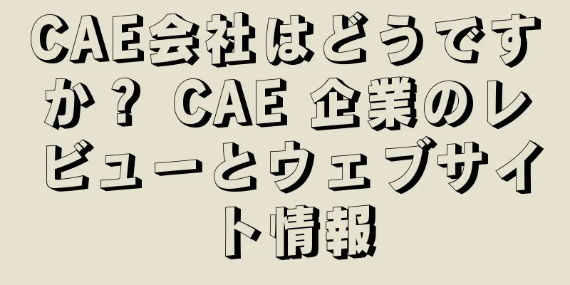 CAE会社はどうですか？ CAE 企業のレビューとウェブサイト情報