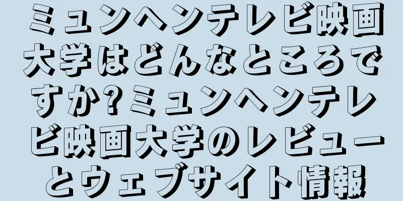 ミュンヘンテレビ映画大学はどんなところですか?ミュンヘンテレビ映画大学のレビューとウェブサイト情報