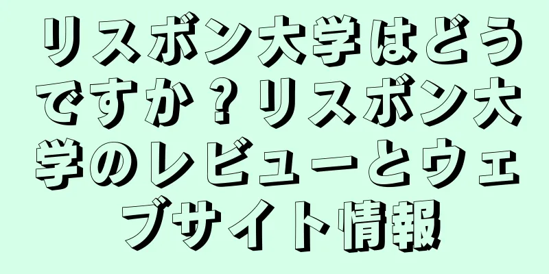 リスボン大学はどうですか？リスボン大学のレビューとウェブサイト情報