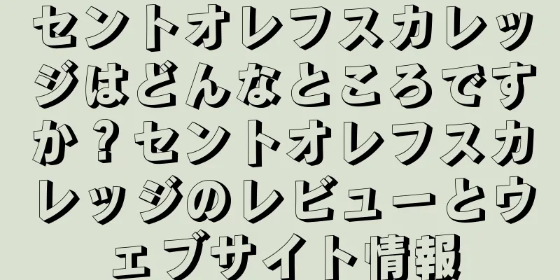 セントオレフスカレッジはどんなところですか？セントオレフスカレッジのレビューとウェブサイト情報