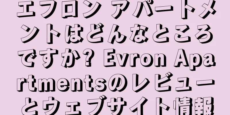 エフロン アパートメントはどんなところですか? Evron Apartmentsのレビューとウェブサイト情報