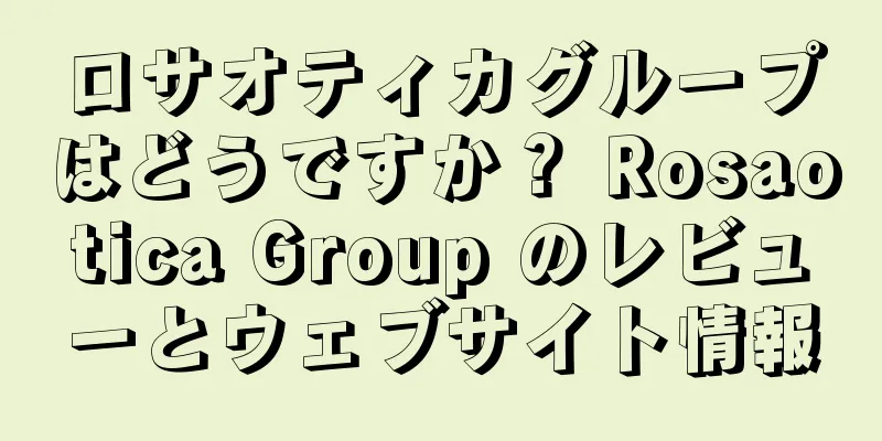 ロサオティカグループはどうですか？ Rosaotica Group のレビューとウェブサイト情報