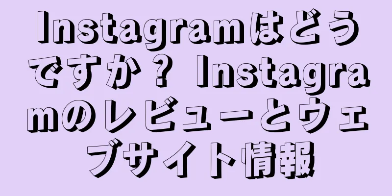 Instagramはどうですか？ Instagramのレビューとウェブサイト情報