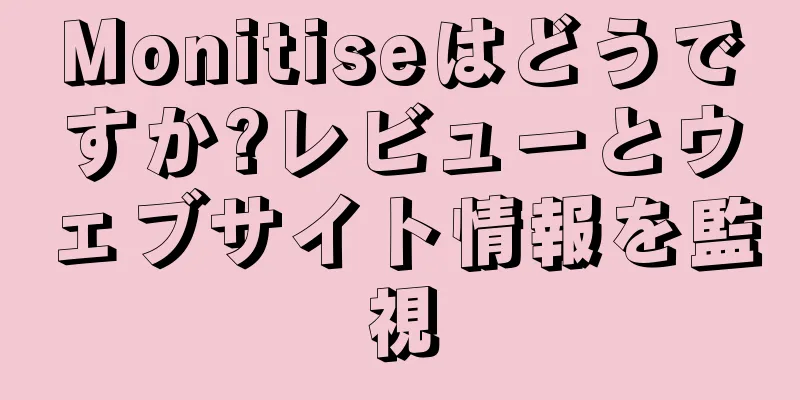 Monitiseはどうですか?レビューとウェブサイト情報を監視
