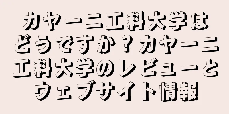 カヤーニ工科大学はどうですか？カヤーニ工科大学のレビューとウェブサイト情報