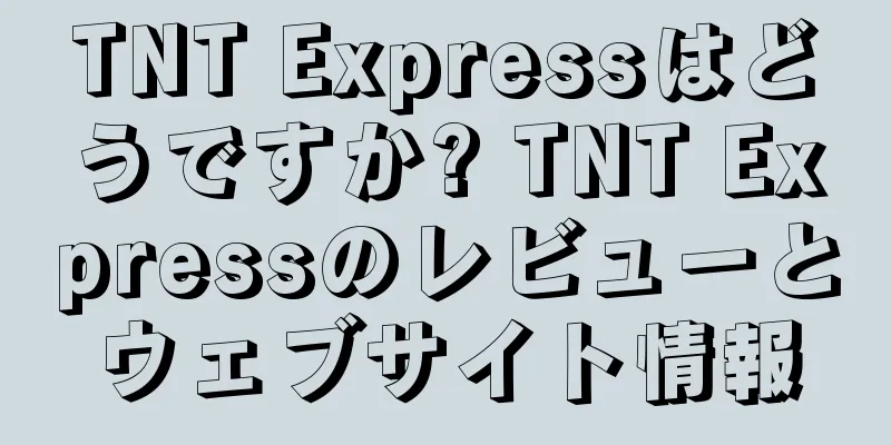 TNT Expressはどうですか? TNT Expressのレビューとウェブサイト情報