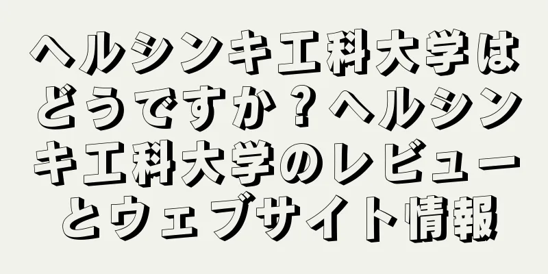 ヘルシンキ工科大学はどうですか？ヘルシンキ工科大学のレビューとウェブサイト情報